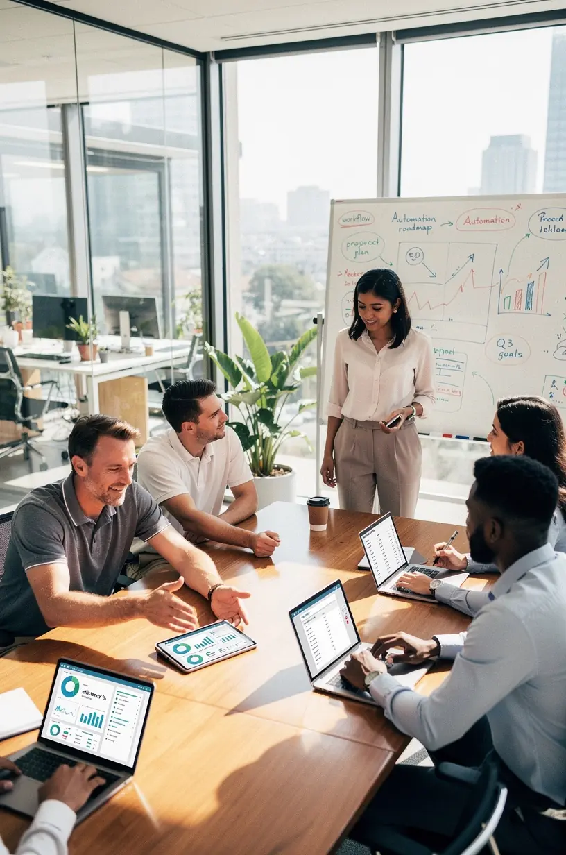 Warehouse automation innovations showcasing efficiency improvements.