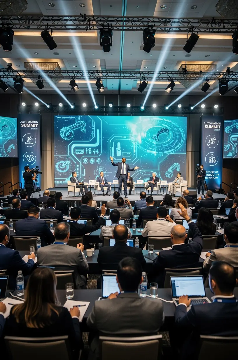 Modern office workspace