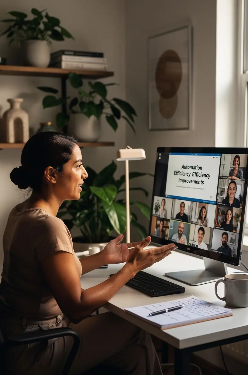 Professional team collaboration